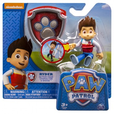 Paw Patrol Action Pack & Badge Ryder Figure